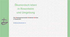 Desktop Screenshot of ack-rosenheim.de